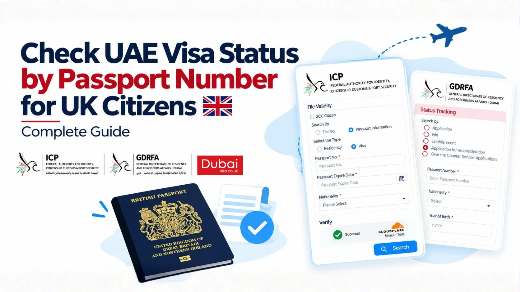 Check UAE Visa Status by Passport Number for UK Citizens: Complete Guide